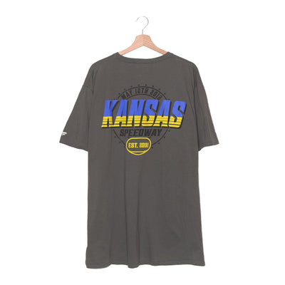 NASCAR Kansas Speedway May 12th 2007 T-Shirt Grigia – 3XL 2