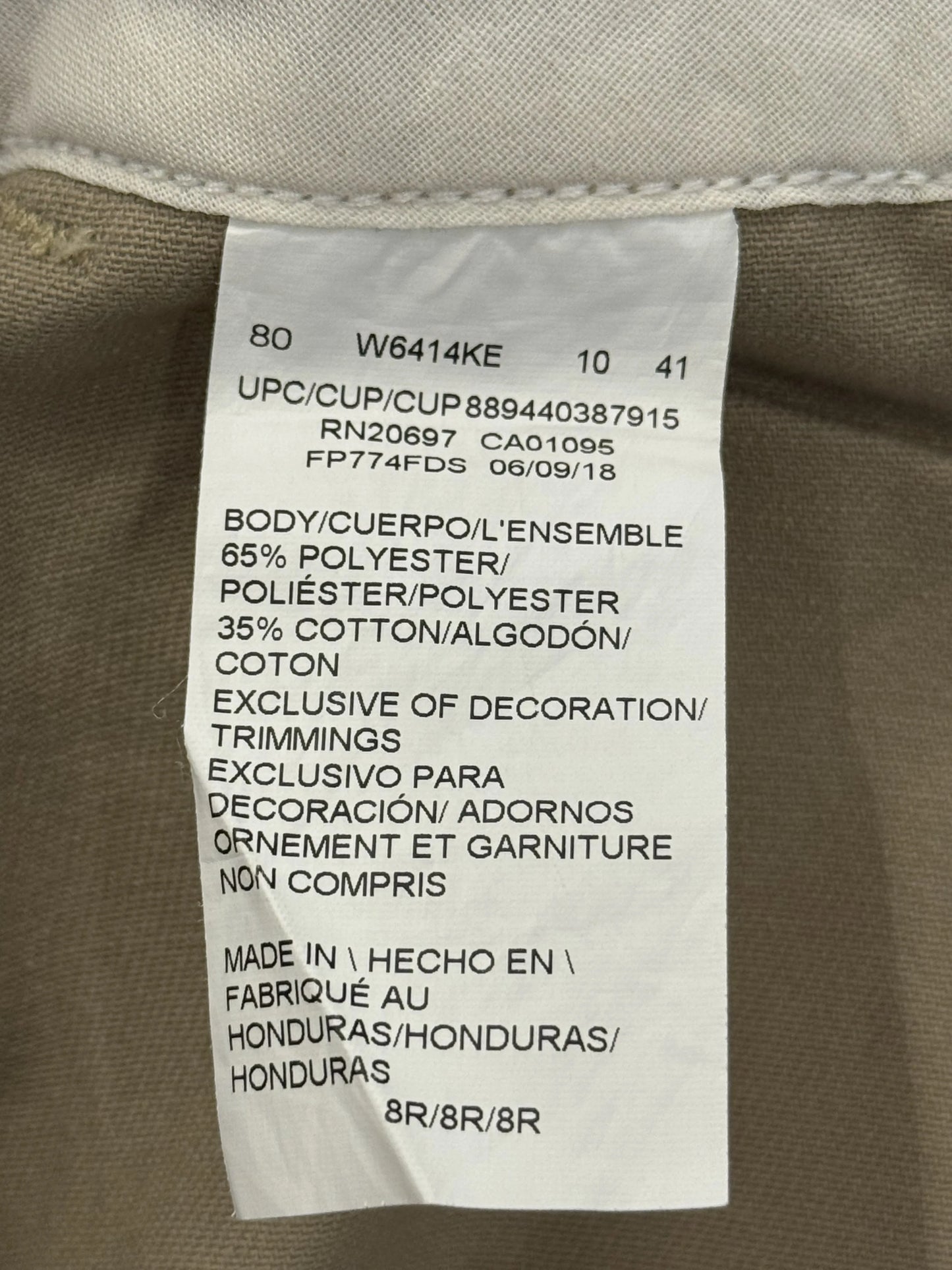 Dickies 774F Women's Original Fit Khaki Workwear Chino – IT44 3