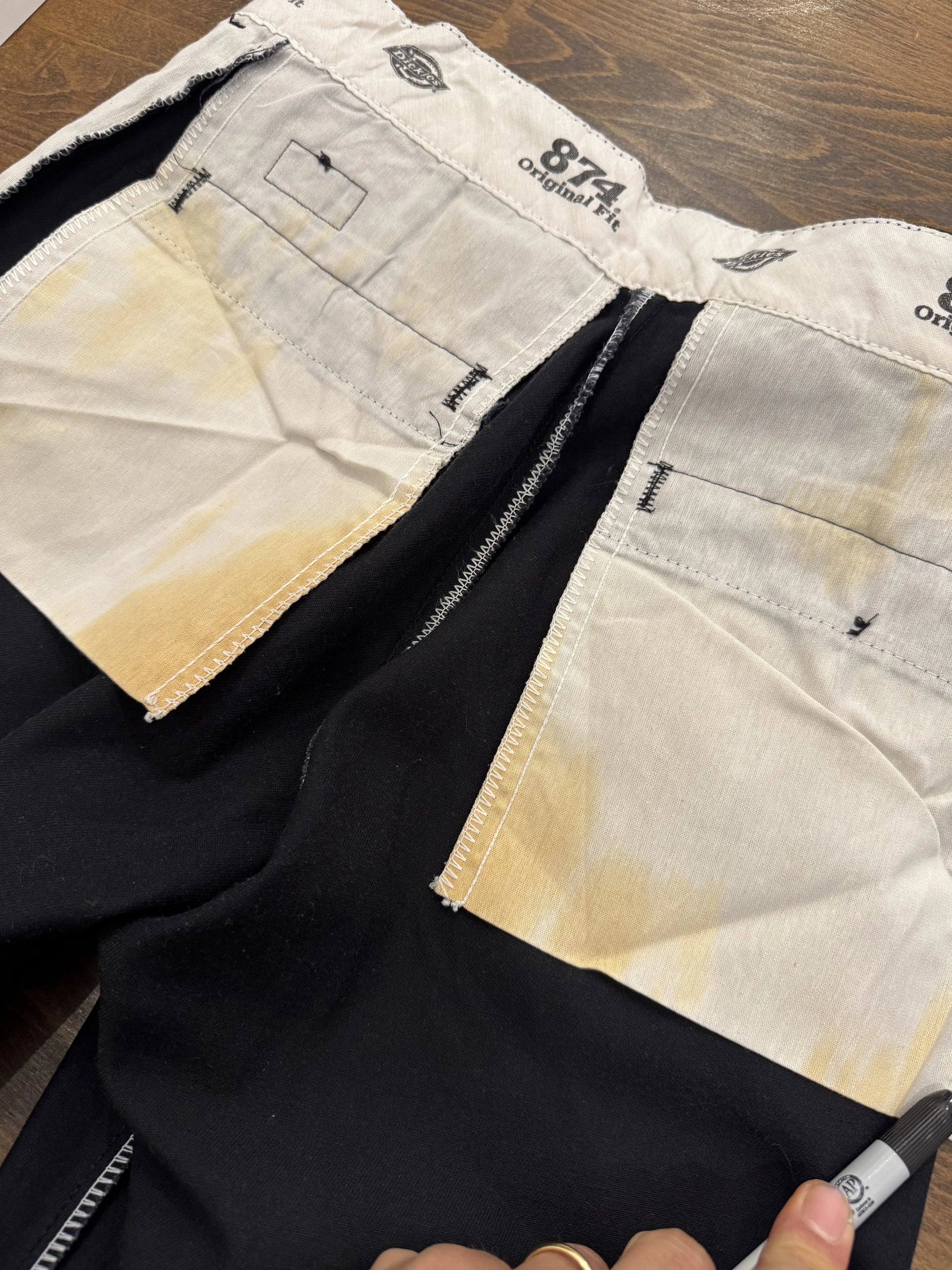Dickies 874 Original Fit Black Workwear Chino – W28/L29 3
