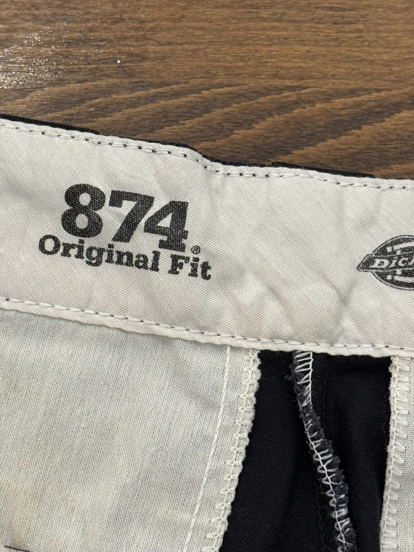 Dickies 874 Original Fit Black Workwear Chino – W28/L29 4