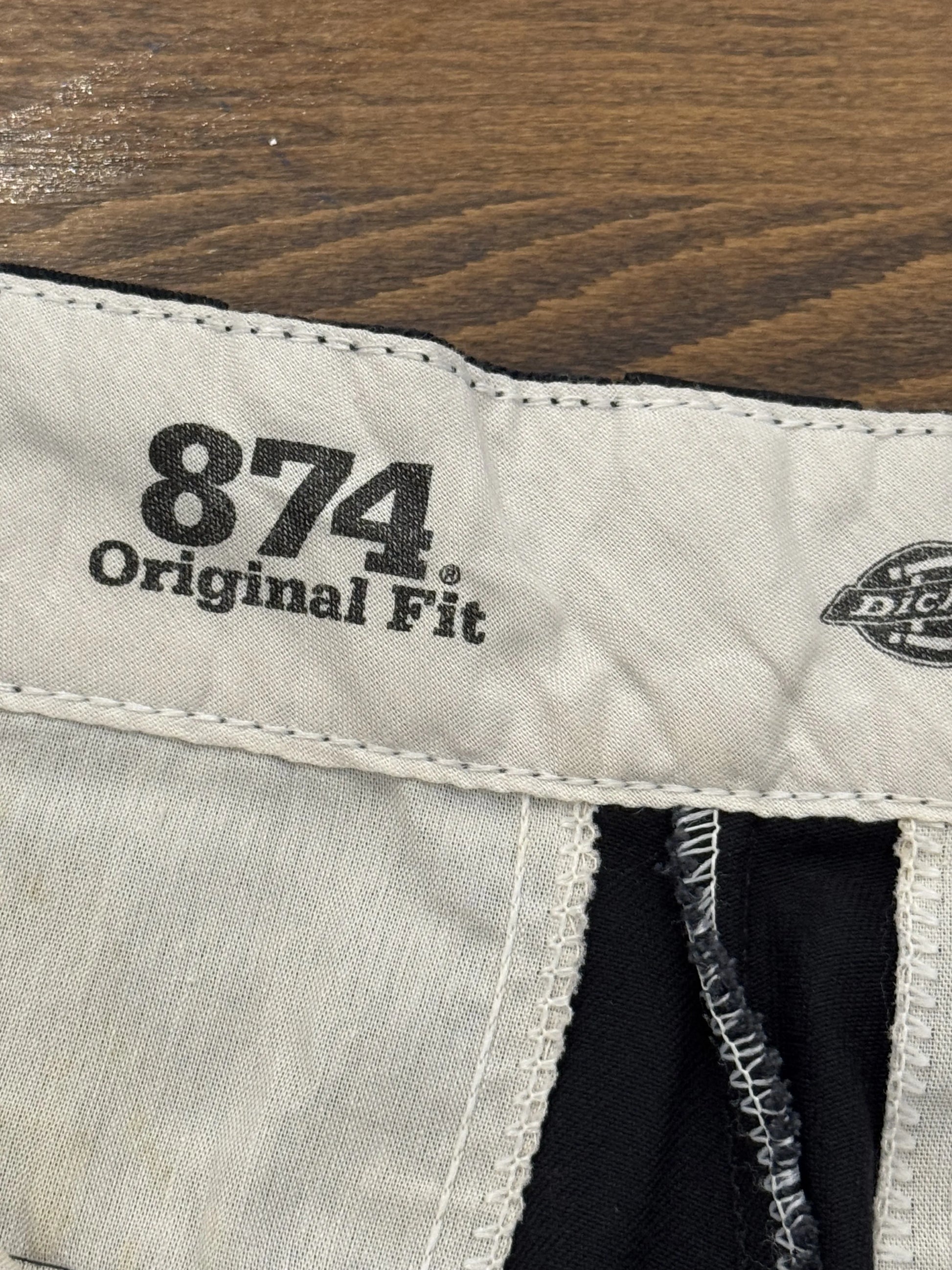 Dickies 874 Original Fit Black Workwear Chino – W28/L29 4