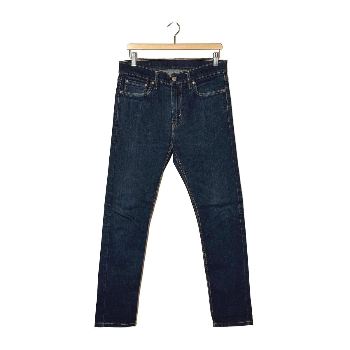 Levi's 510 Skinny Jeans Blu Scuro Made in Bangladesh W31