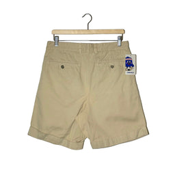 Bermuda Chino Cachi a Pinces Risvolto Vintage IT48