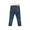 Levi's 712 Slim Jeans Blu Orlo Sfrangiato Crop W26