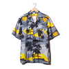 Royal Creations Hawaii Camicia Aloha Grigia Diamond Head – L