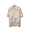 Camicia Aloha Seta Pura Plumeria Avorio Lord & Taylor – L