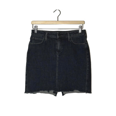 Lee Mid Skirt Gonna Jeans Nera Denim Stretch