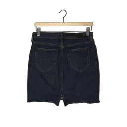 Lee Mid Skirt Gonna Jeans Nera Denim Stretch