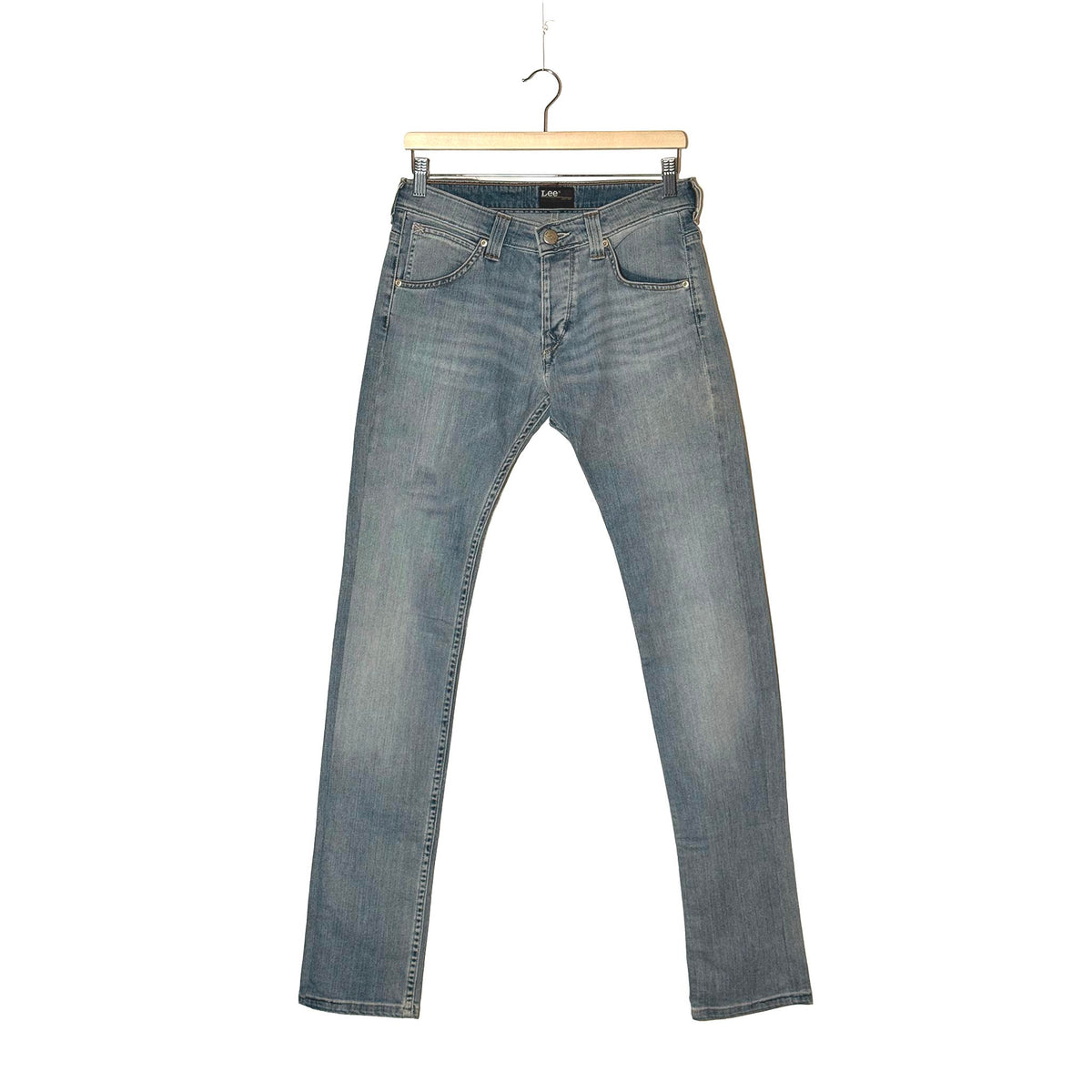 Lee Powell Skinny Jeans Blu Made in Poland W30 L34