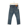 Levi's 505 C Jeans Blu Crop Orlo Sfrangiato Made in Mexico 26x30