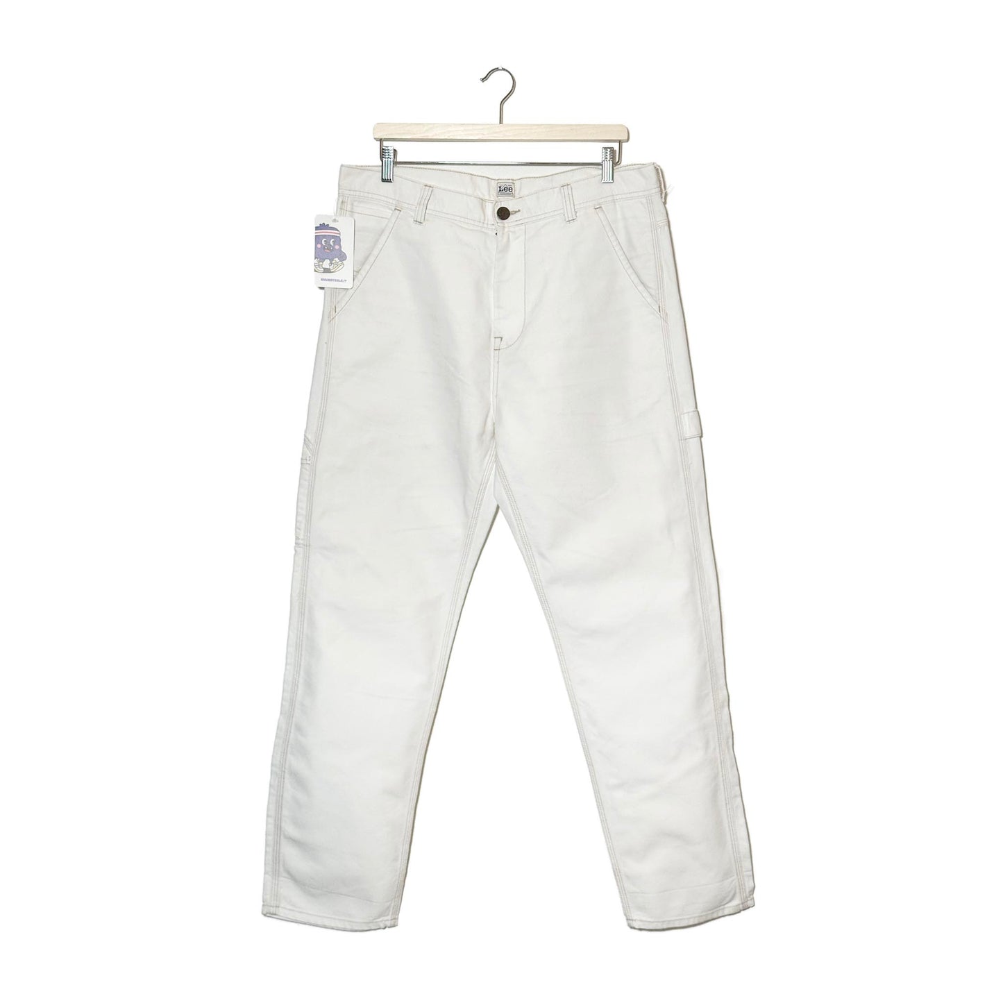 Pantalone Lee Workwear Carpenter Bianco - 33x32