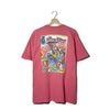 Maui and Sons T-Shirt Sharkman Rosa Single Stitch - XL