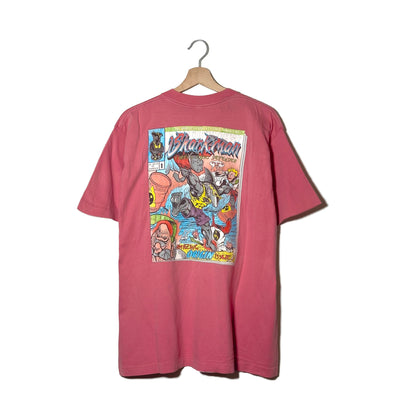 Maui and Sons T-Shirt Sharkman Rosa Single Stitch - XL