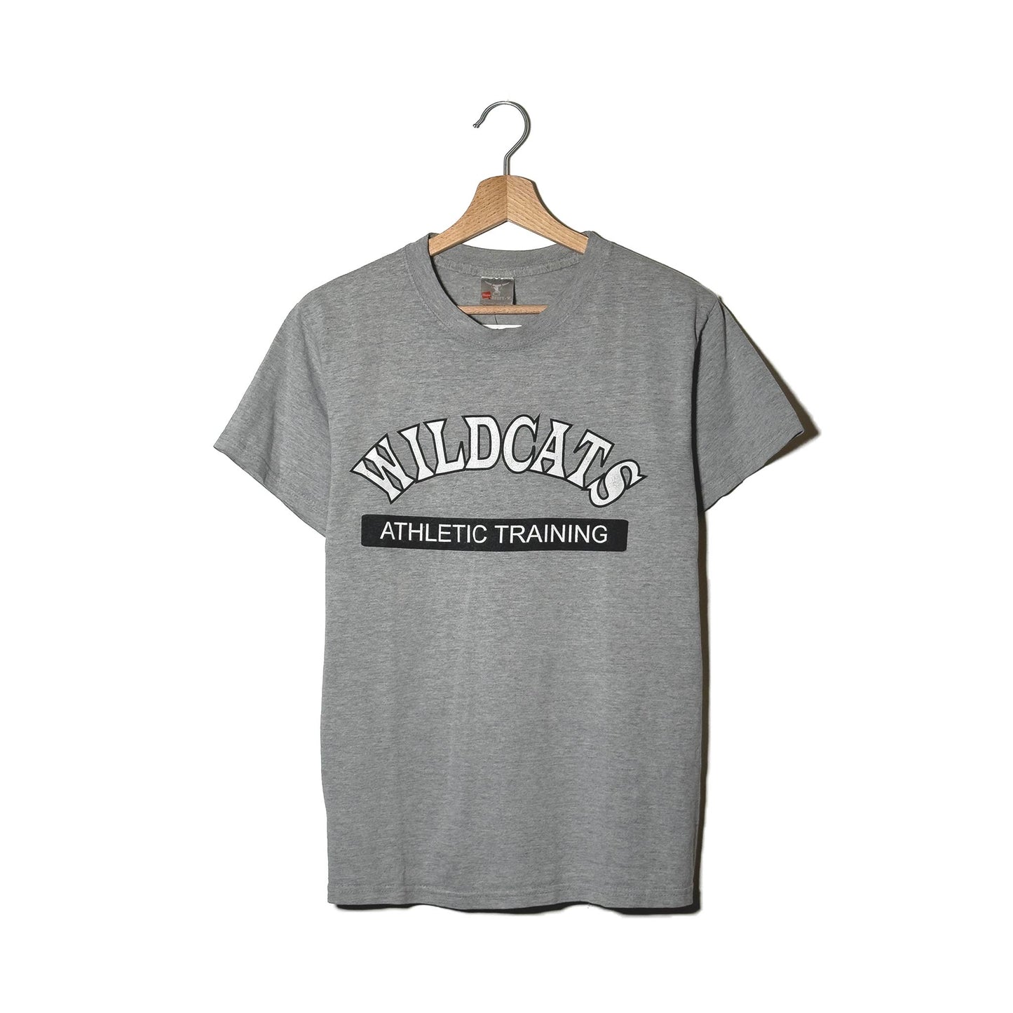 Hanes Beefy-T Wildcats Athletic Training Vintage Grigia - S