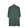 Camicia Hawaiana Verde Salvia Palme Rombi Vintage L