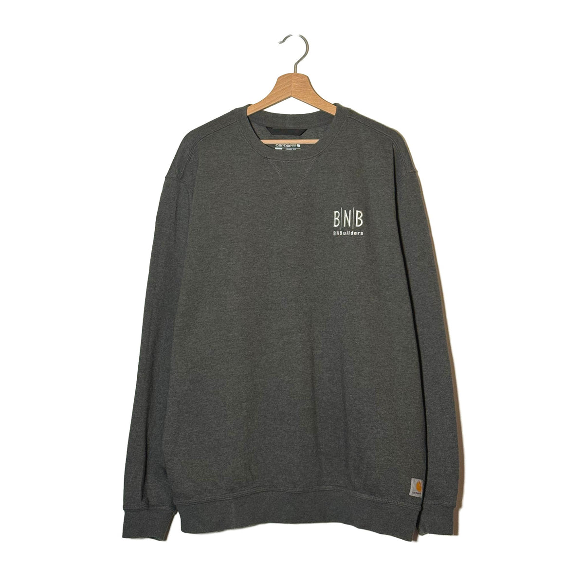 Carhartt Felpa Girocollo Grigia Loose Fit Made in Mexico XL