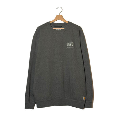 Carhartt Felpa Girocollo Grigia Loose Fit Made in Mexico XL