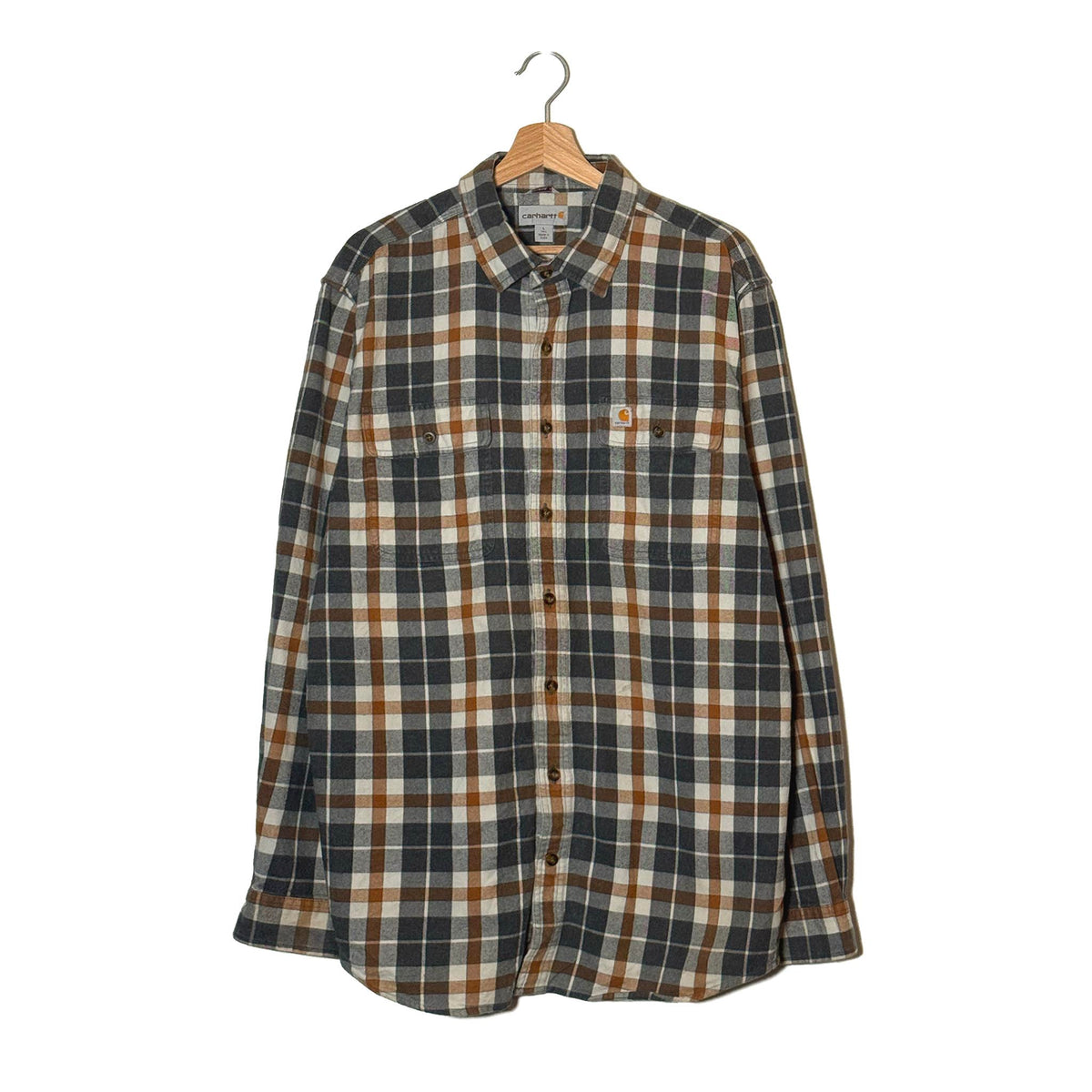 Carhartt Camicia Flanella Quadri Original Fit L Tall