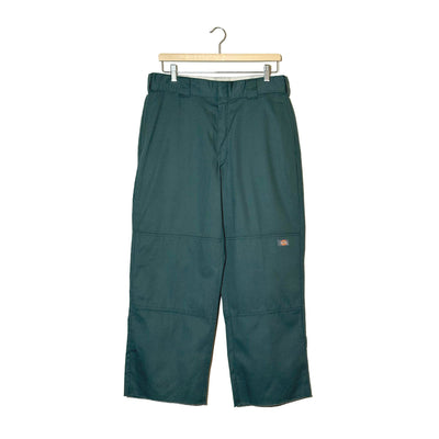 Dickies Pantaloni Verdi Loose Fit W34