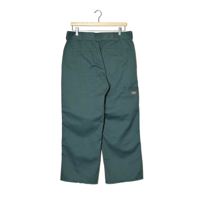 Dickies Pantaloni Verdi Loose Fit W34