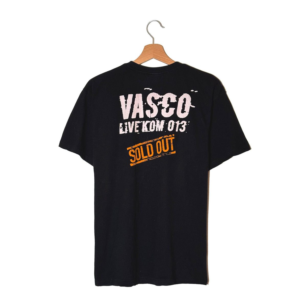 Vasco Live Kom 013 T-shirt Tour Nera il Blasco Sold Out S